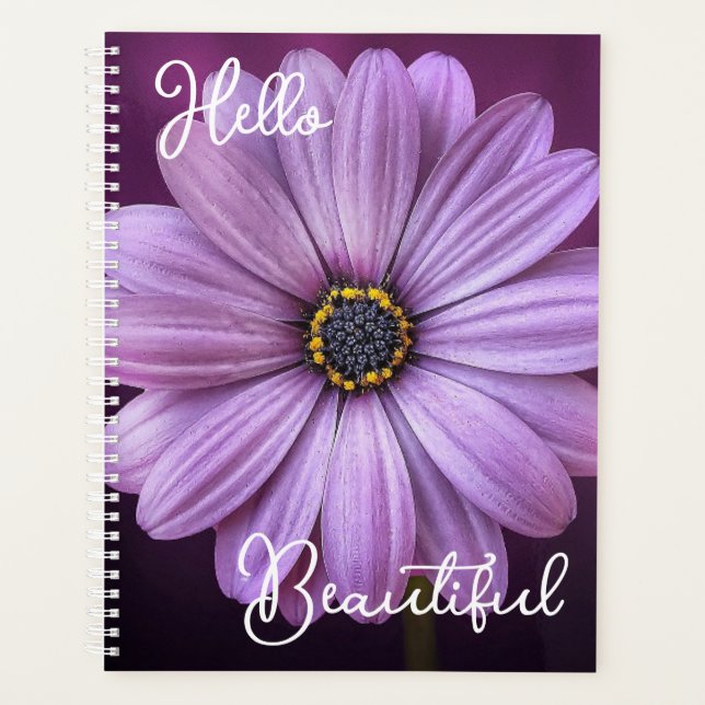 Fille Bonjour Belle Citation Lavender Fleur Maisy (Devant)