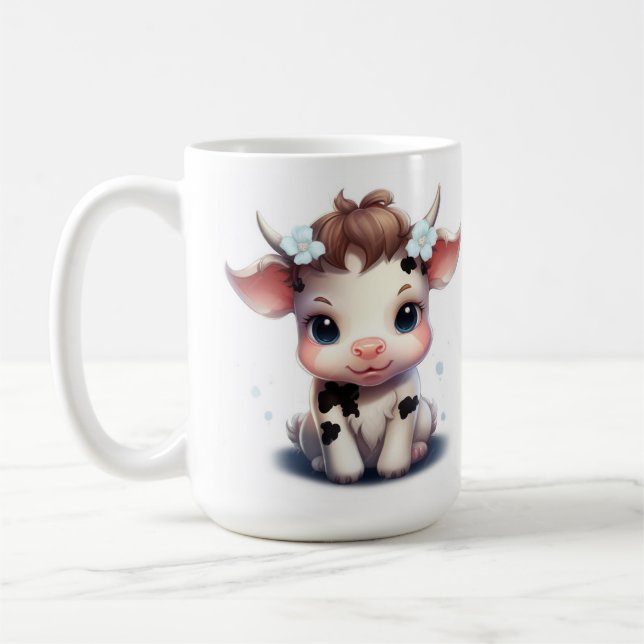 Fille Calf tasse à café 15oz (Gauche)