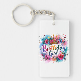 Fille d'anniversaire couronne florale