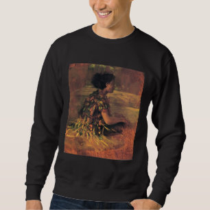 "Fille dans le sweatshirt de John LaFarge de robe
