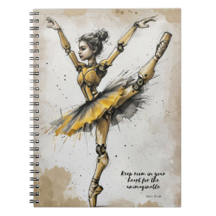 Fille dansante   Journal carnet