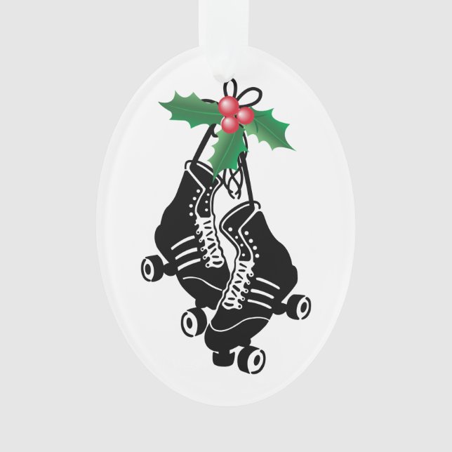 Fille de Derby de rouleau, Noël patinant avec le (devant)