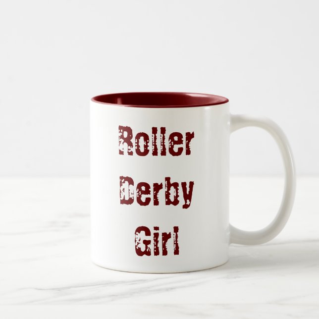 Fille de Derby de rouleau - tasse (Droit)