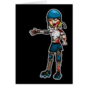 Fille de Derby de zombi