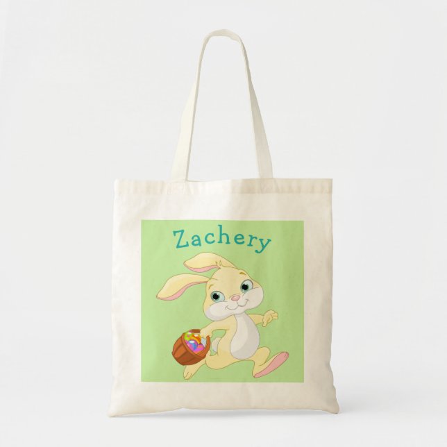 Fille de garçon de sac de chasse à oeufs de nom de (Devant)