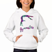 Fille de gymnastique sauvage | Gymnastique Poster 
