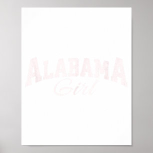 Fille de l'Alabama, Impression de style universita