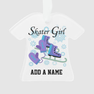 Fille de patineur