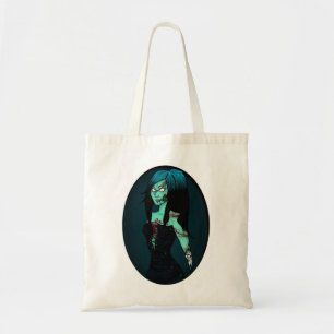 Fille de zombi dans le sac de corset