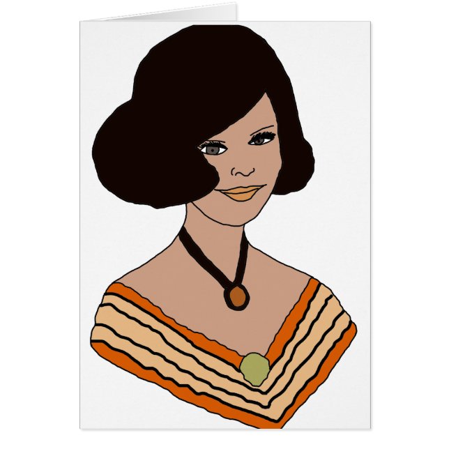 Fille des années 1960 à Orange (Devant)