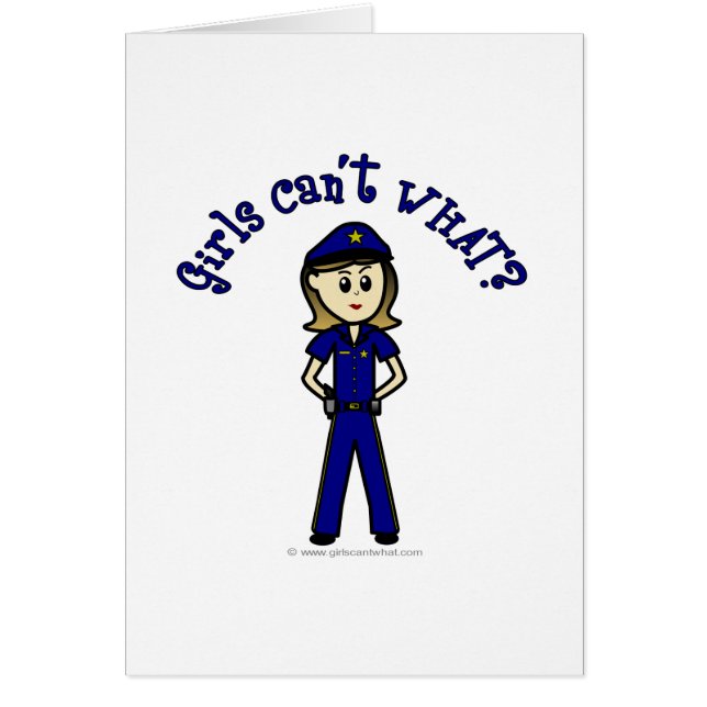 Fille du policier léger (Devant)