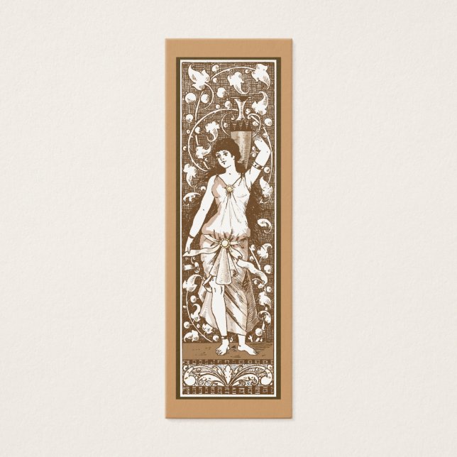 Fille en robe avec urne (Devant)