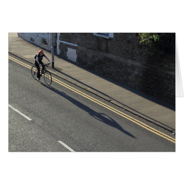Fille en vélo (Devant horizontal)