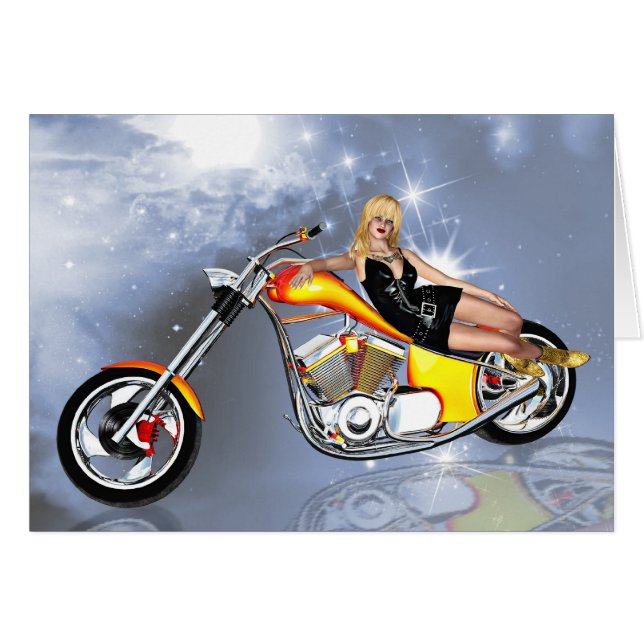 Fille et couperet (Devant horizontal)