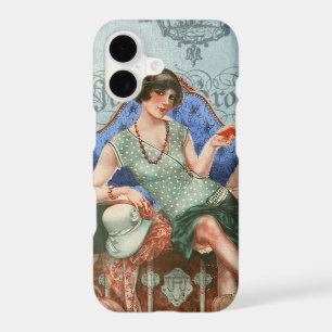 Fille Flapper Vintage à Paris Art