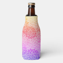 Fille Floral Design Glacière bouteille personnalis