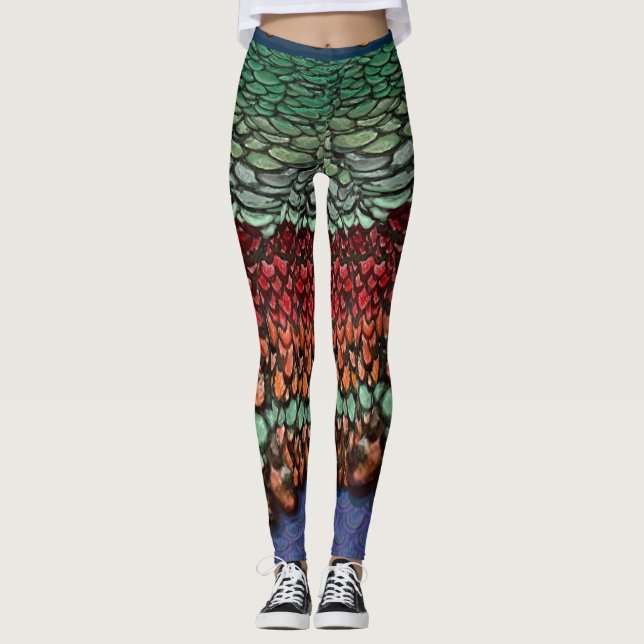 fille folle Leggings (Devant)
