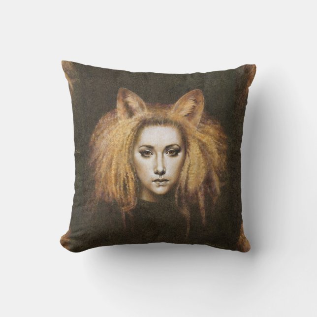 Fille Fox Jeu Coussin (Recto)
