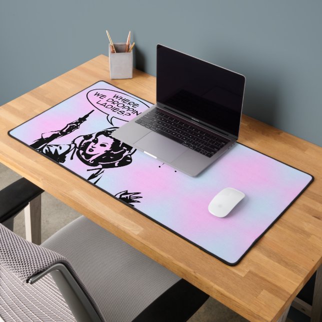 Fille Gamer Desk Mat (Bureau 2)