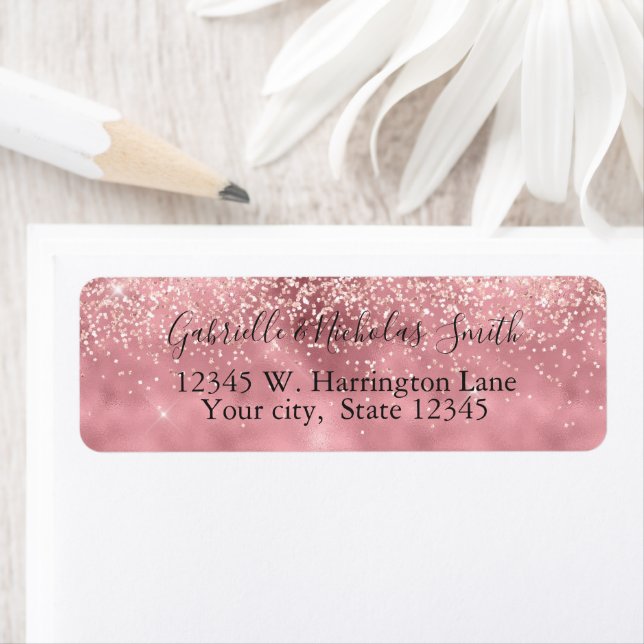 Fille Glam Joli rose Parties scintillant Glitz (En situation)