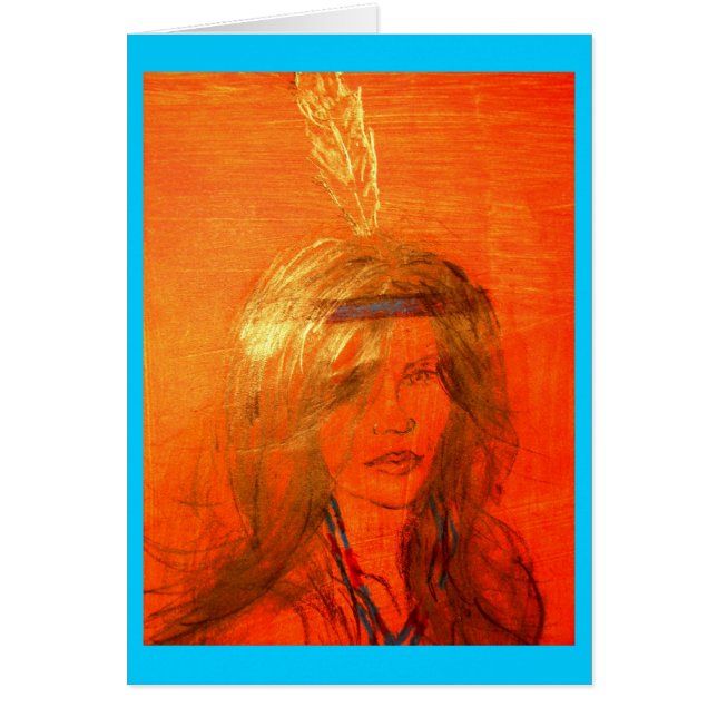 fille indienne (Devant)