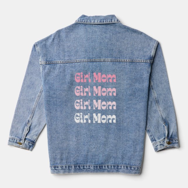 Fille maman Jean Jacket (Verso)