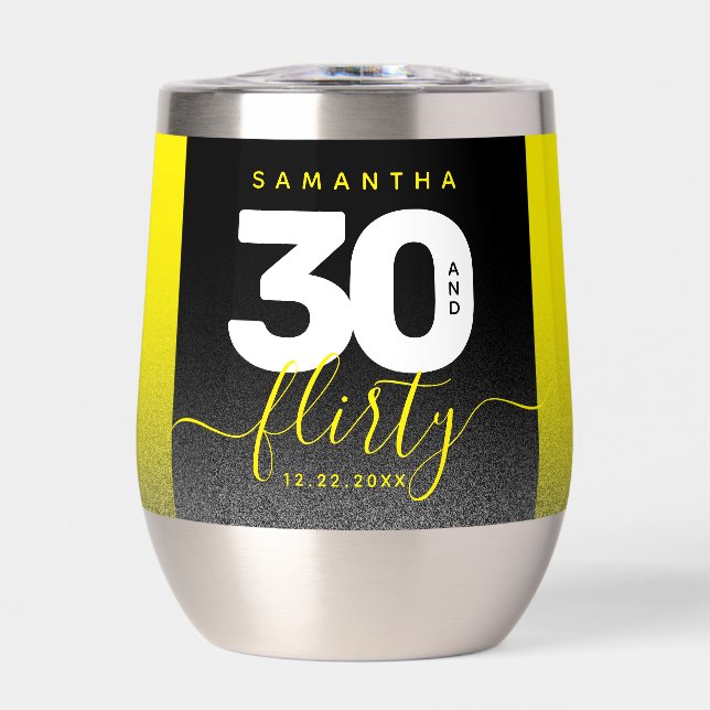 Fille moderne brillant Jaune 30 et Flirty (Avant)