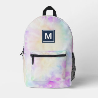 Fille Monogram Pastel Tie Dye sac à dos
