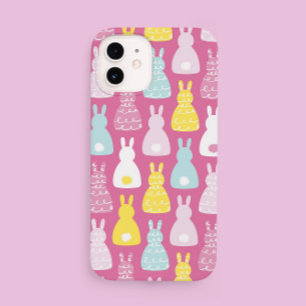 Fille motif lapin rose