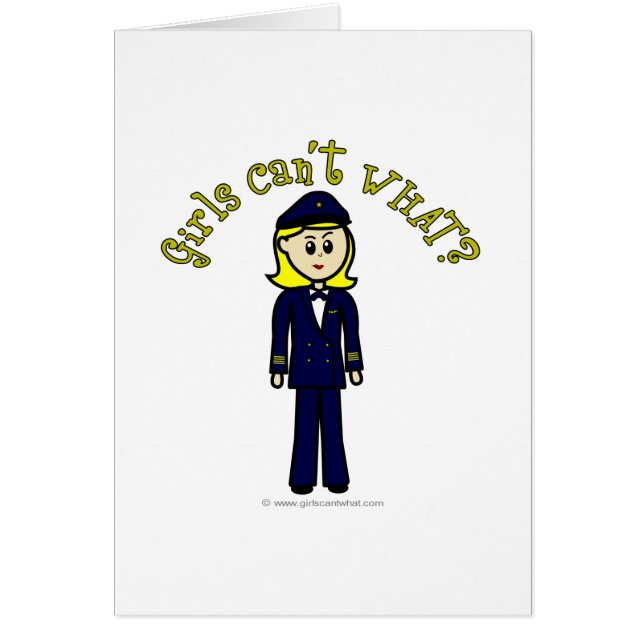 Fille pilote léger (Devant)