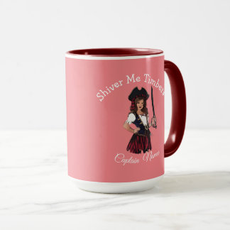 fille Pirate mug