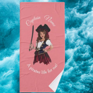 Fille Pirate Rose Amusante