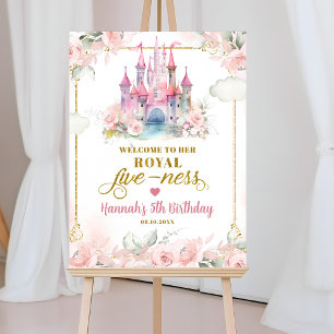 Fille Princesse Son Royal Fively Affiche de bienve