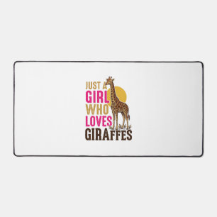 Fille qui aime les girafes Vintage Giraffe Shirt D