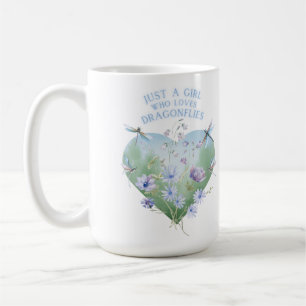 Fille qui aime les libellules Mug
