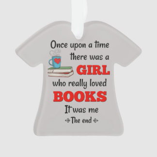 Fille qui aime les livres Ornament