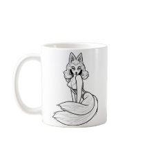 Fille renard mug