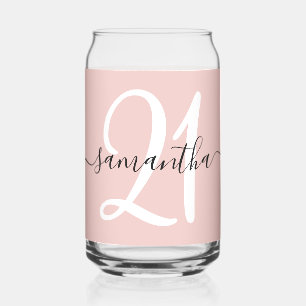 Fille Signature Personnalisée Numéro 21 Blush