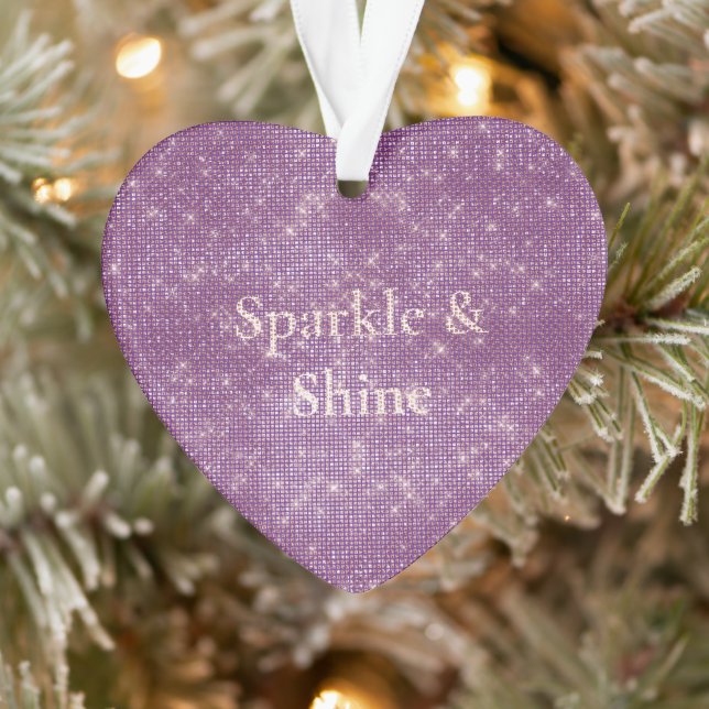Fille violette brillante étincelante (Arbre)