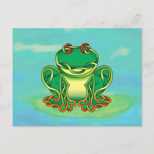 Filled Frog Postcard (Front)