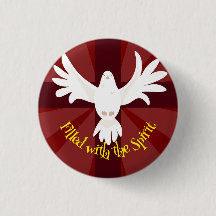 Filled with the Spirit Dove with Cross Pentecost