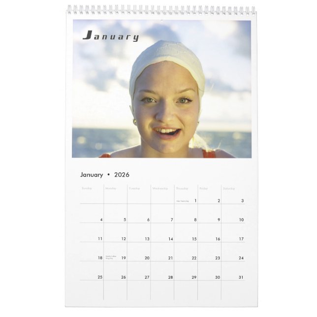 Filles 2009 de calendrier (Jan 2026)