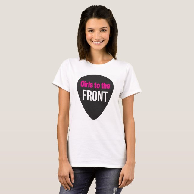 Filles au T-shirt avant de | (Devant entier)