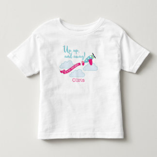 Filles Avion Tshirt Personnalisé