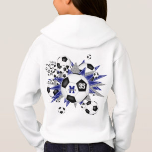 filles ballon de football souffle avec étoiles ble
