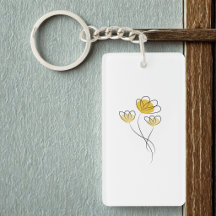 Filles conçues avec des fleurs minimalistes simple