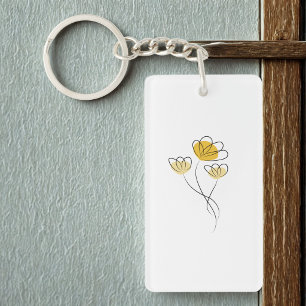 Filles conçues avec des fleurs minimalistes simple