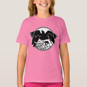 Filles Corbeau Chemises Corbeau / Crow Art T-shirt