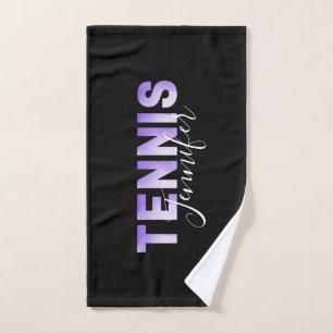 Filles de Tennis Personnalisées Nom Purple Ombre t