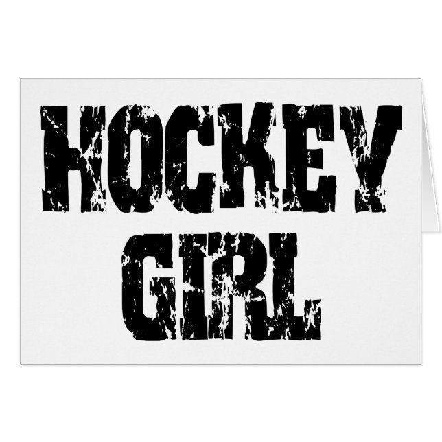 Filles d'hockey de fille d'hockey (Devant horizontal)